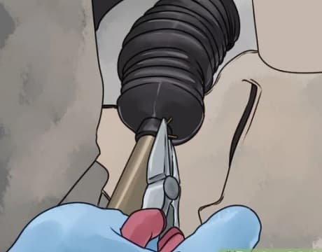Thread the pinch nut back on